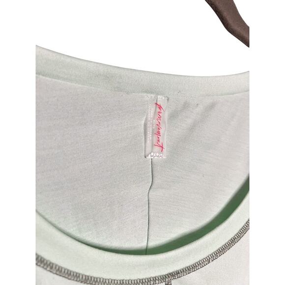 NWT Free People FP Movement Right On Run Long Sleeve Layer Tee Pistachio XL - Picture 6 of 9